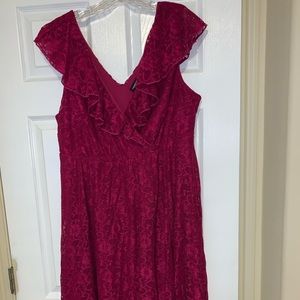 Torrid magenta dress